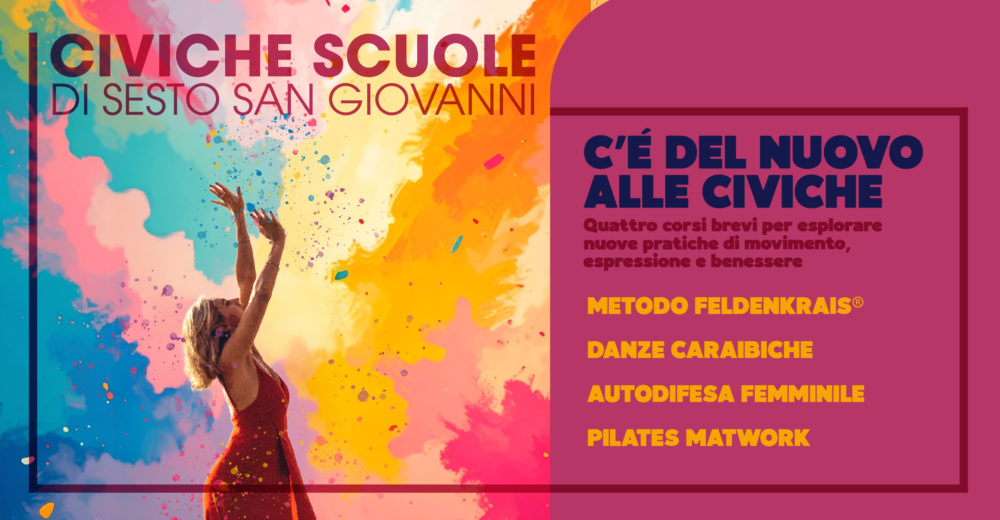 NUOVI CORSI BREVI ALLA CIVICA SCUOLA DI DANZA